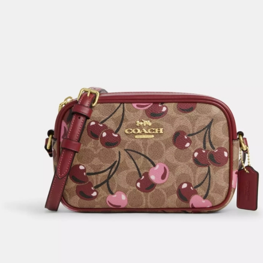 Coach Cherry Mini  🍒 Jamie Crossbody